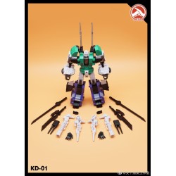 Pangu Toys PT-02B Defensive Fort w/ KD-01 Six-faced Mechanical Beast
