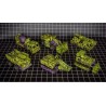 ToyWorld TW-C07G Battle Damaged Green Constructor Set of 6