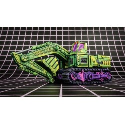 ToyWorld TW-C07A Cel Shading Green Constructor Set of 6