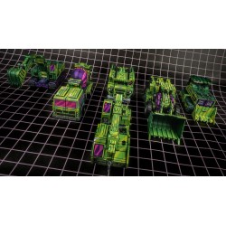 ToyWorld TW-C07A Cel Shading Green Constructor Set of 6