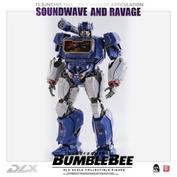 Three Zero Transformers Bumblebee DLX  Scale Collectible Series Soundwave & Ravage