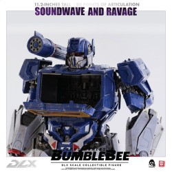Three Zero Transformers Bumblebee DLX  Scale Collectible Series Soundwave & Ravage