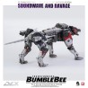 Three Zero Transformers Bumblebee DLX  Scale Collectible Series Soundwave & Ravage