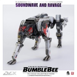 Three Zero Transformers Bumblebee DLX  Scale Collectible Series Soundwave & Ravage