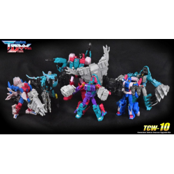 Transform Dream Wave TCW-10 Upgrade Kit For Selects King Poseidon
