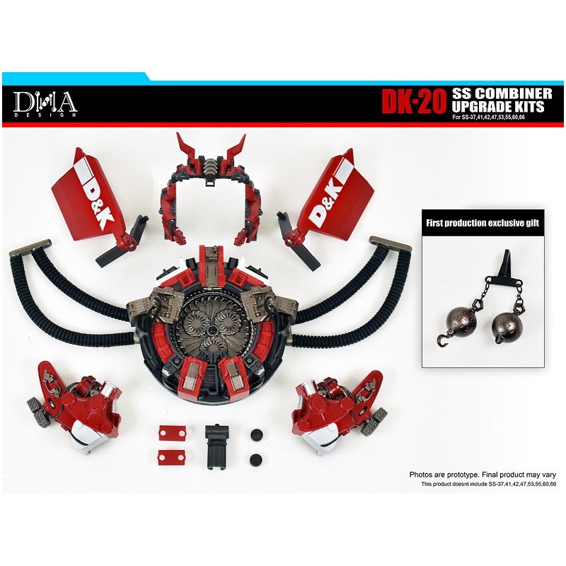DNA Design DK-20 SS Combiner Upgrade Kit w/ First Production Bonus