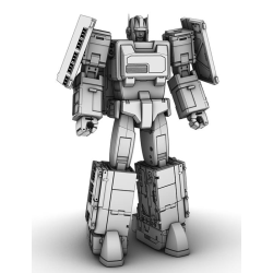 Moon Studios Radiatron MS-01 Dark Knight
