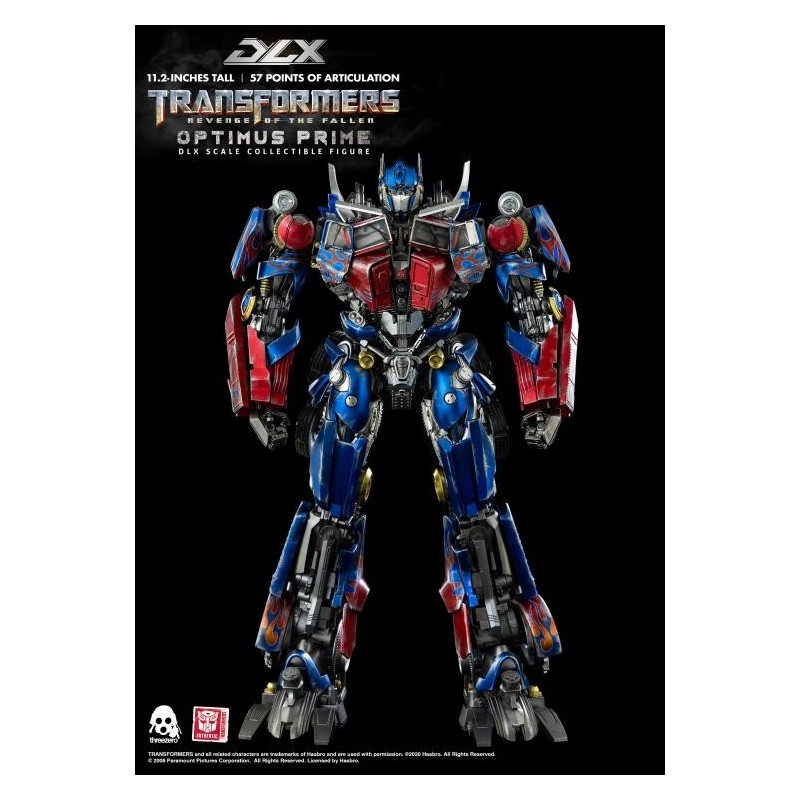 ThreeZero Transformers Revenge of The Fallen DLX  Scale Collectible Series Optimus Prime