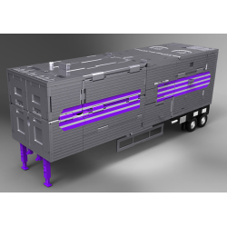 X-Transbots MX-12BT Gravestone Trailer - The Youth Ver.
