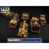 ToyWorld TW-C07F Battle Damaged Yellow Constructor Set of 6