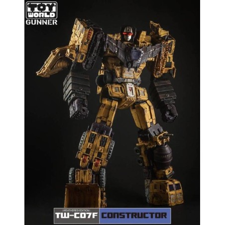 ToyWorld TW-C07F Battle Damaged Yellow Constructor Set of 6