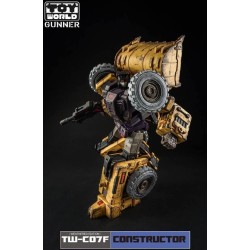 ToyWorld TW-C07F Battle Damaged Yellow Constructor Set of 6