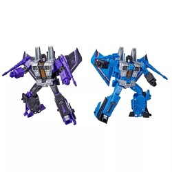 Transformers War For Cybertron Earthrise Voyager Skywarp & Thundercracker 2 Pack