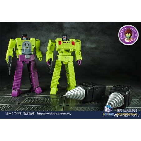 Magic Square MS-B41 Excavator Master & MS-B42 Bulldozer Master Set of 2