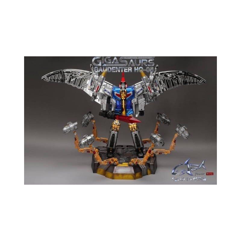GigaPower Gigasaurs HQ-05R Gaudenter - Chrome Version