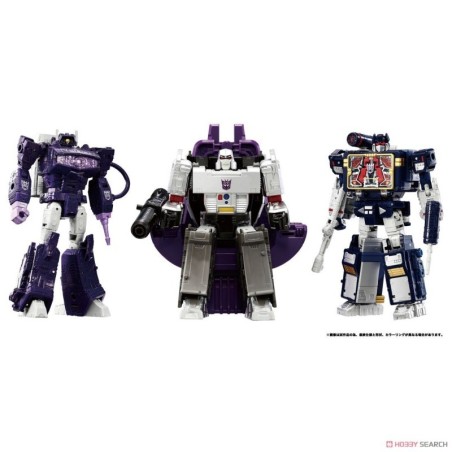 Takara Tomy Transformers Dramatic Capture Series Nemesis Bridge 3-Pack