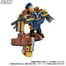 Transformers Masterpiece Gattai MPG-07 Trainbot Ginoh