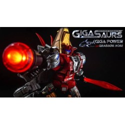 GigaPower Gigasaurs HQ-02R Grassor - Chrome Version